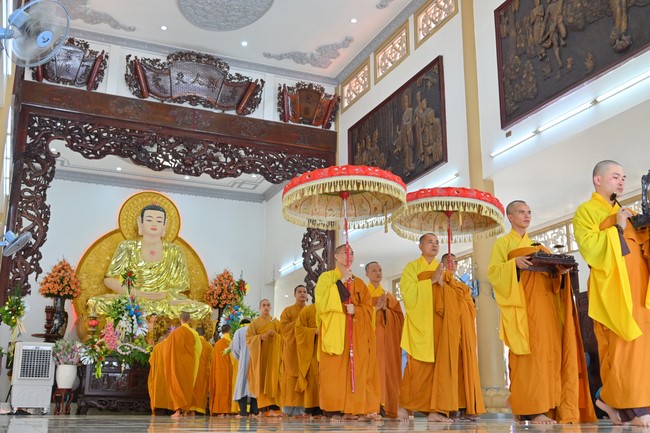 Cremation ceremony of late Junior Thich Tam Tung