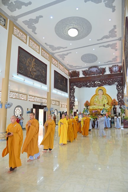 Cremation ceremony of late Junior Thich Tam Tung