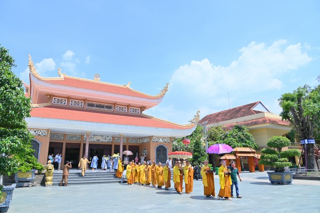 Cremation ceremony of late Junior Thich Tam Tung