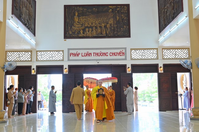 Cremation ceremony of late Junior Thich Tam Tung