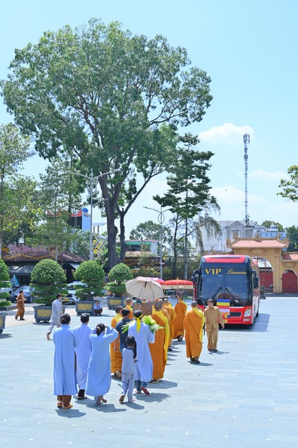 Cremation ceremony of late Junior Thich Tam Tung