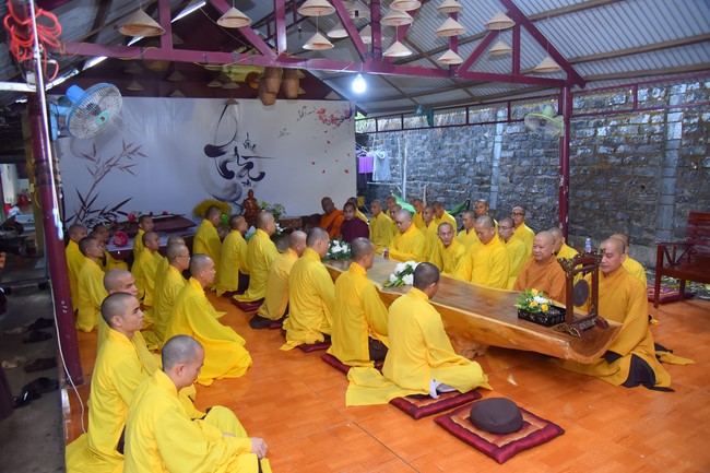 Cremation ceremony of late Junior Thich Tam Tung