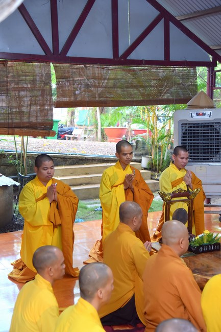 Cremation ceremony of late Junior Thich Tam Tung
