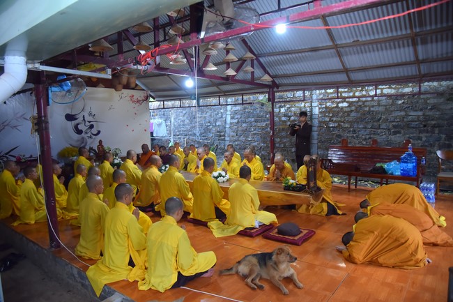 Cremation ceremony of late Junior Thich Tam Tung