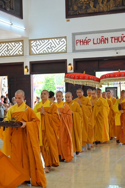 Cremation ceremony of late Junior Thich Tam Tung