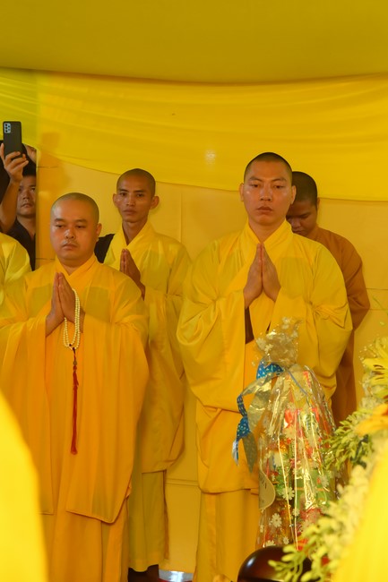 Cremation ceremony of late Junior Thich Tam Tung