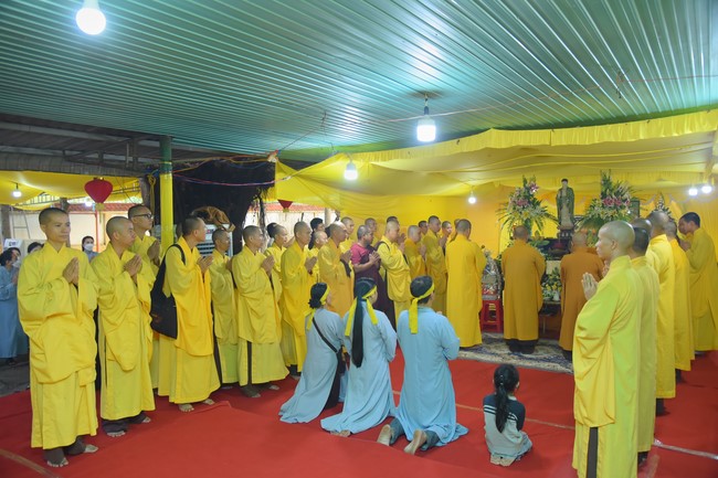 Cremation ceremony of late Junior Thich Tam Tung