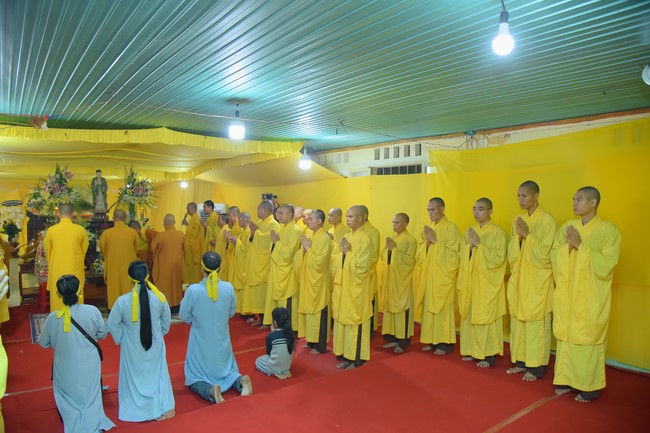 Cremation ceremony of late Junior Thich Tam Tung