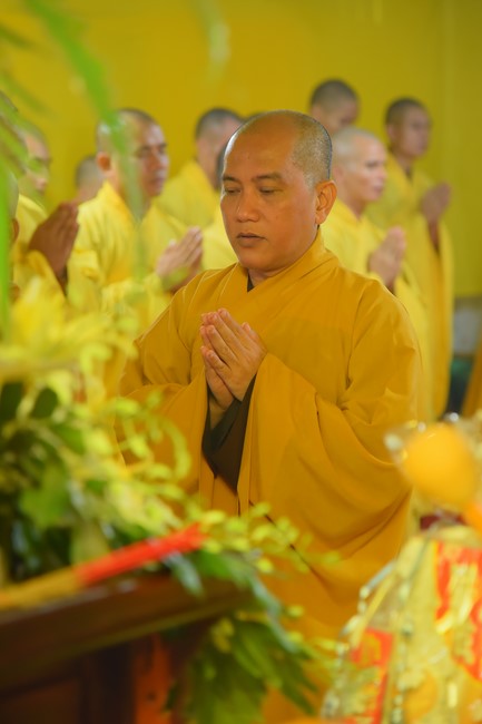Cremation ceremony of late Junior Thich Tam Tung