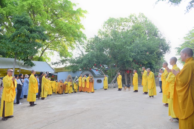 Cremation ceremony of late Junior Thich Tam Tung