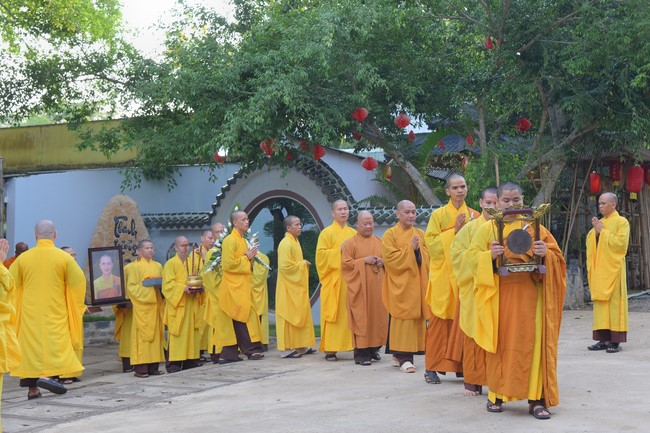Cremation ceremony of late Junior Thich Tam Tung