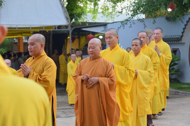 Cremation ceremony of late Junior Thich Tam Tung