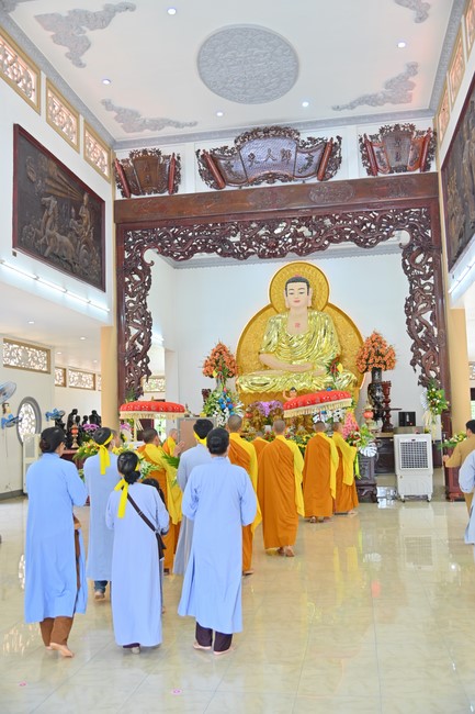 Cremation ceremony of late Junior Thich Tam Tung