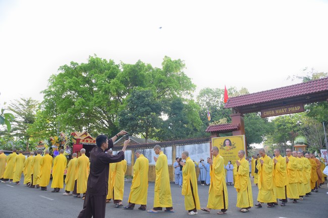 Cremation ceremony of late Junior Thich Tam Tung