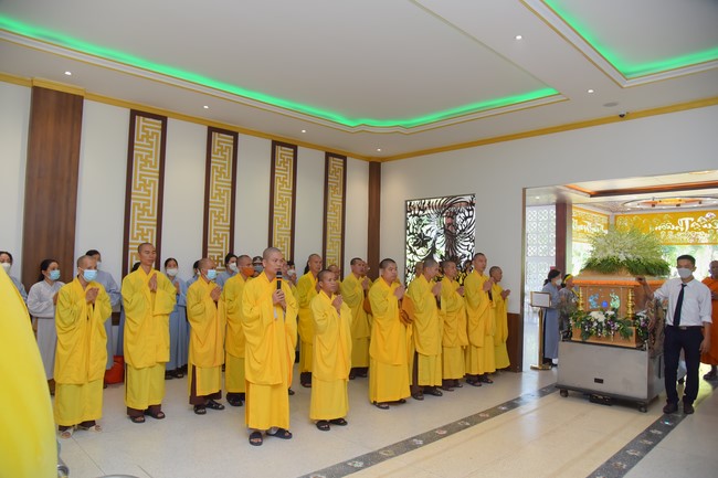 Cremation ceremony of late Junior Thich Tam Tung