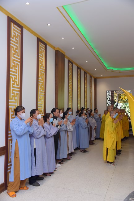 Cremation ceremony of late Junior Thich Tam Tung
