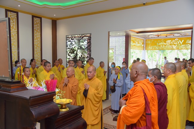 Cremation ceremony of late Junior Thich Tam Tung