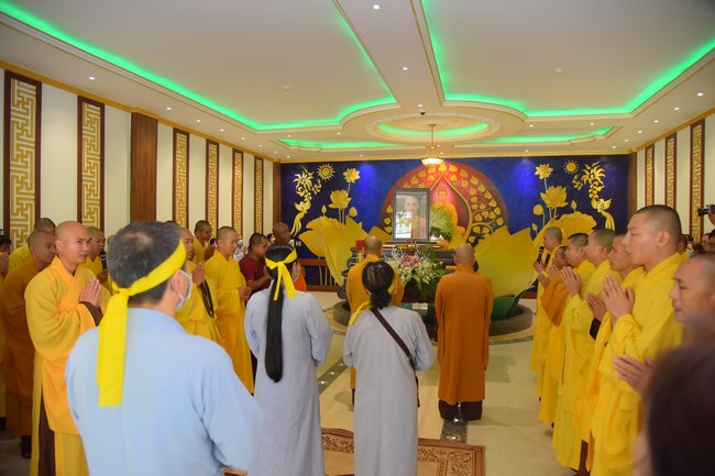 Cremation ceremony of late Junior Thich Tam Tung