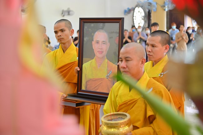 Cremation ceremony of late Junior Thich Tam Tung