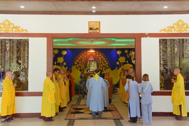 Cremation ceremony of late Junior Thich Tam Tung