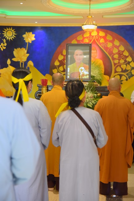 Cremation ceremony of late Junior Thich Tam Tung