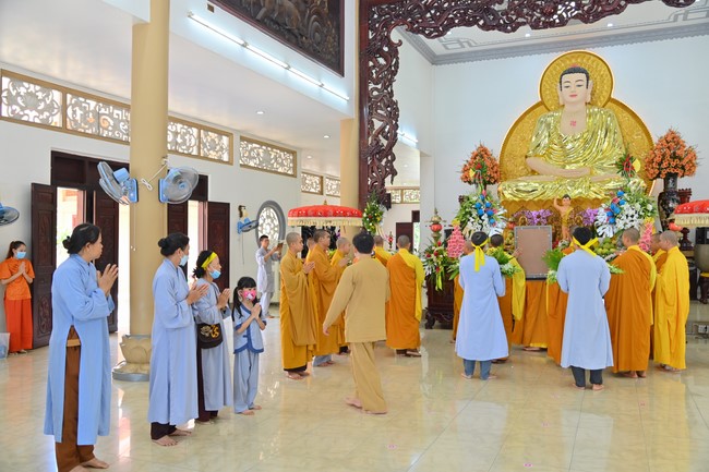 Cremation ceremony of late Junior Thich Tam Tung