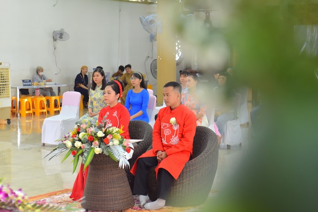 Wedding Ceremony at the pagoda