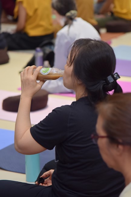 Community program Purification of body- mind, Guiding proactive health care in accordance with the nature