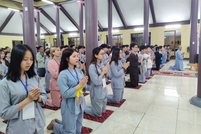 Chùa Hòa Phúc – Hà Nội: Khóa tu tuổi trẻ “Trở về chốn bình yên” 2023