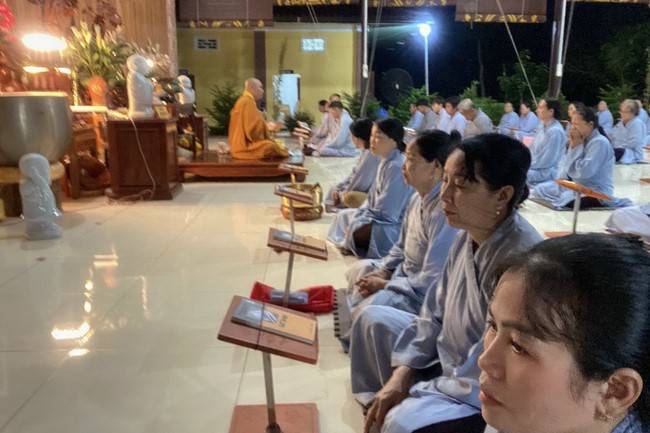 Repentance ceremony on March 14th, Year of the Cat at Suoi Phap Pagoda, Tay Ninh