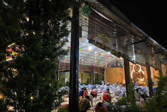 Repentance ceremony on March 14th, Year of the Cat at Suoi Phap Pagoda, Tay Ninh