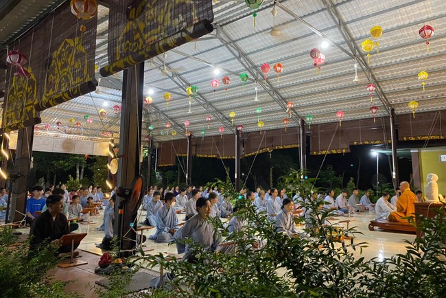 Repentance ceremony on March 14th, Year of the Cat at Suoi Phap Pagoda, Tay Ninh