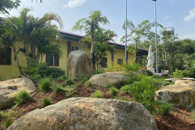 Repentance ceremony on March 14th, Year of the Cat at Suoi Phap Pagoda, Tay Ninh