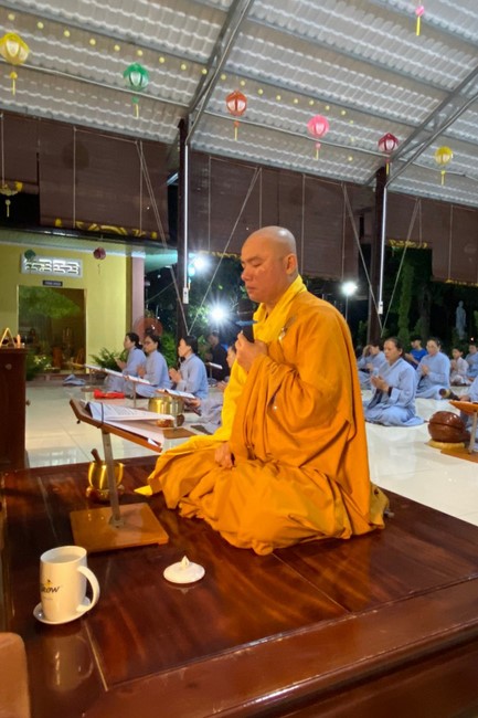 Repentance ceremony on March 14th, Year of the Cat at Suoi Phap Pagoda, Tay Ninh