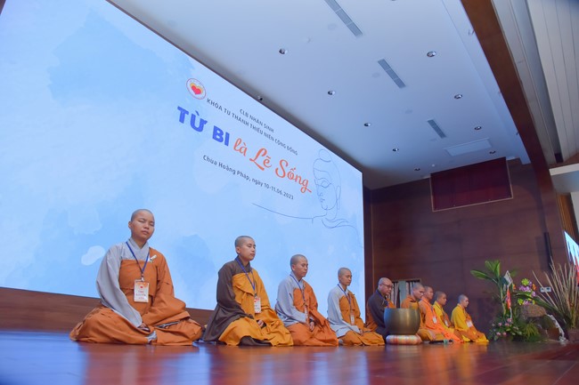 “Compassion is the Reason to Live Retreat of Nhan Sinh Club.