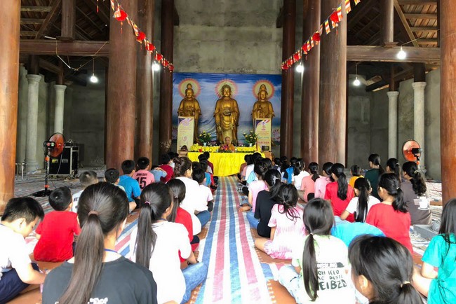 Summer Retreat 2023 at Van Dai Phuoc Pagoda, Ha Tinh