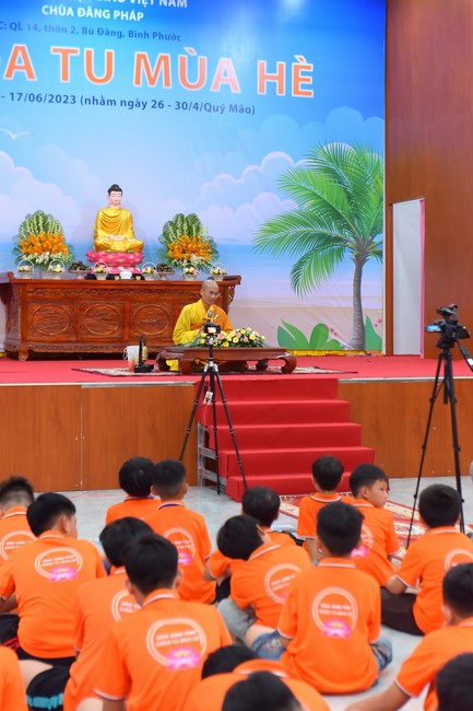1st Summer Retreat 2023 at Dang Phap Pagoda, Binh Phuoc