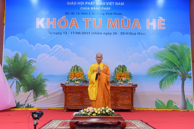 1st Summer Retreat 2023 at Dang Phap Pagoda, Binh Phuoc