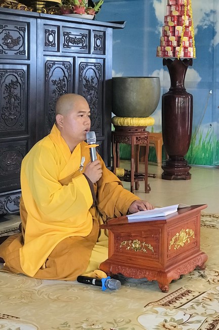 One – Day Retreat and the charity on the 1st day of lunar month at Dong Cao Pagoda