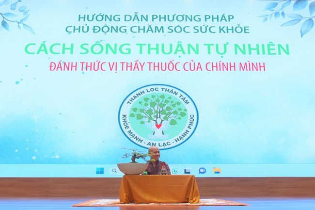 Community program Purification of body- mind, Guiding a healthy living method in accordance with the nature