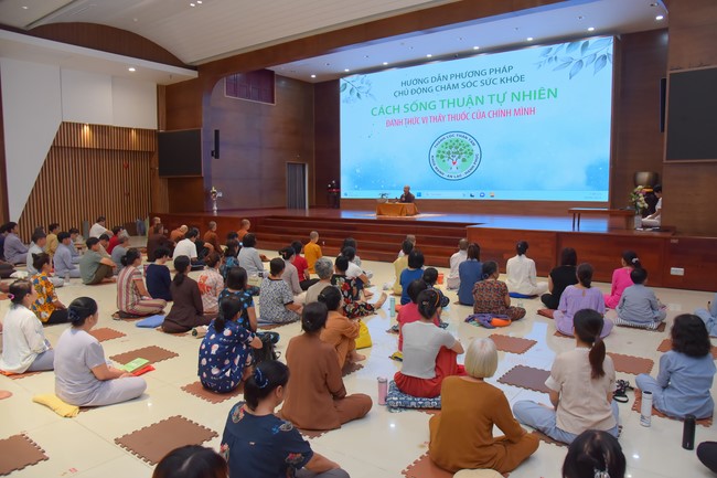 Community program Purification of body- mind, Guiding a healthy living method in accordance with the nature