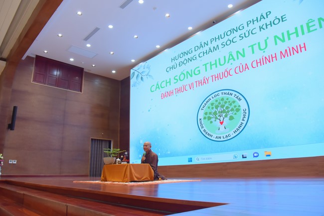 Community program Purification of body- mind, Guiding a healthy living method in accordance with the nature