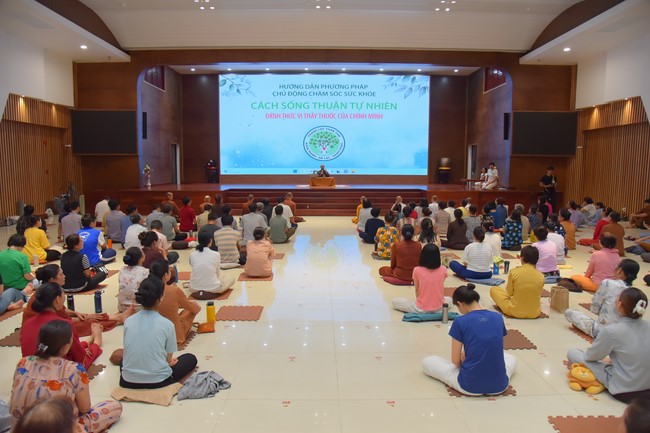Community program Purification of body- mind, Guiding a healthy living method in accordance with the nature