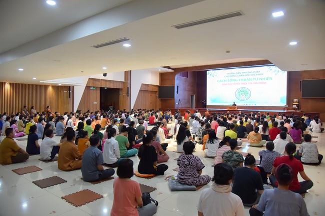 Community program Purification of body- mind, Guiding a healthy living method in accordance with the nature