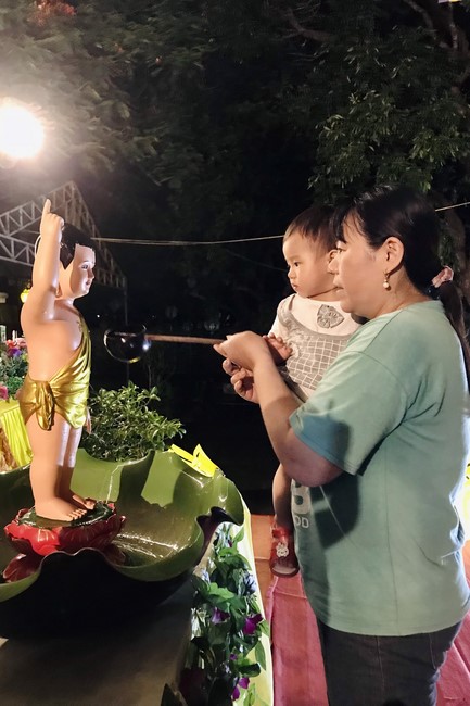 Chùa Đống Cao – Thanh Hóa: Lễ Sám hối và Tắm Phật