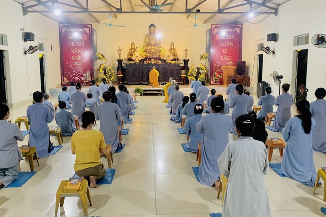 Chùa Đống Cao – Thanh Hóa: Kết khóa Khóa tu “Hướng Về Mùa Phật Đản” và thiện sự ngày rằm