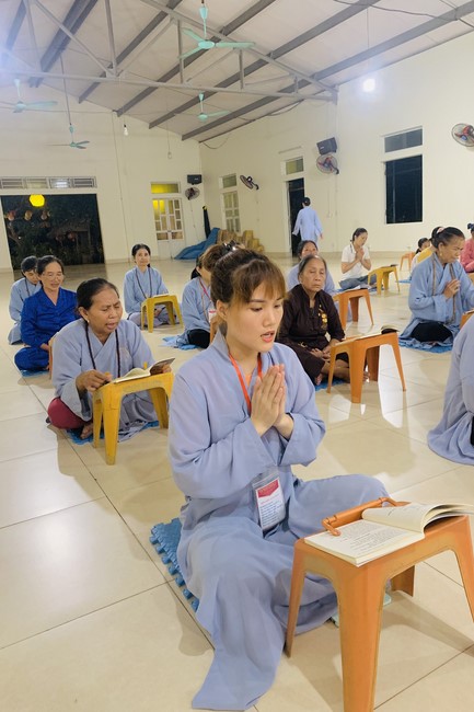 Chùa Đống Cao – Thanh Hóa: Kết khóa Khóa tu “Hướng Về Mùa Phật Đản” và thiện sự ngày rằm