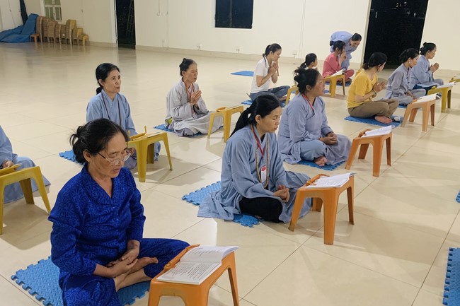 Chùa Đống Cao – Thanh Hóa: Kết khóa Khóa tu “Hướng Về Mùa Phật Đản” và thiện sự ngày rằm