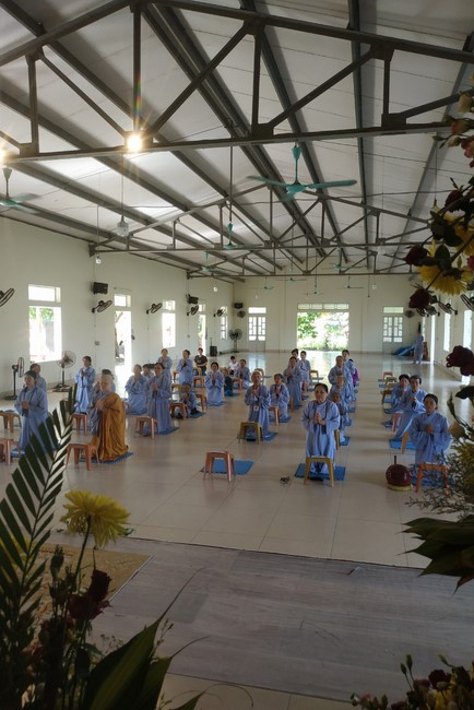 Chùa Đống Cao – Thanh Hóa: Kết khóa Khóa tu “Hướng Về Mùa Phật Đản” và thiện sự ngày rằm