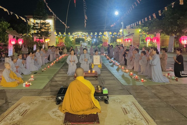 Chùa Đống Cao – Thanh Hóa: Kết khóa Khóa tu “Hướng Về Mùa Phật Đản” và thiện sự ngày rằm